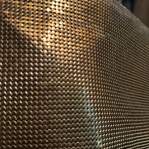 Whiting and Davis bronze clutch